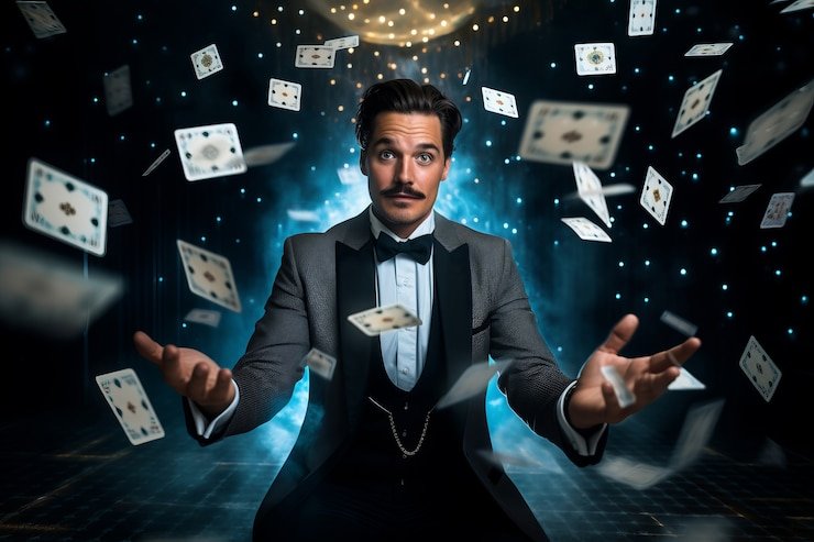 Pengguna ponsel membaca kode promo resmi